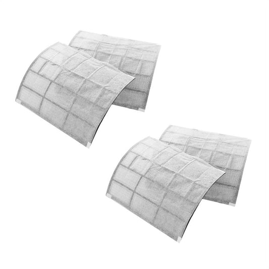 12Pcs Air Conditioning Filters Wind Outlet Cover Self-Adhesion Cuttable Air Conditioner Purifying Cotton Net 40X35cm