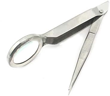 AAProTools Magnifying Lighted Tweezers, Silver
