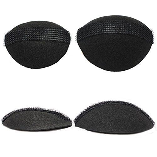4Pcs Women's Bump It up Volume Hair Base Styling Insert Tool Do Beehive Hair Styler Accessories (2 Small, 2 Large)