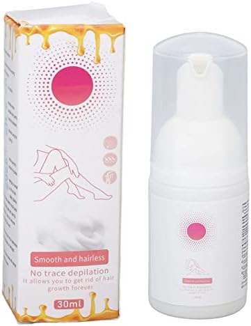 30ml Hair Removal Spray, Hair Removal Spray Foam, Bikini Hair Removal Cream, Depilatory Spray Foam Hair Depilatory Cream for Arms Legs for Home and Travel Use