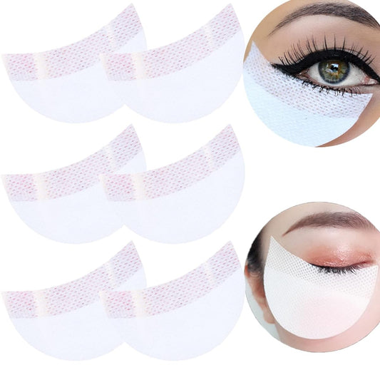 Yatinkim Eye Shadow Pads Shields 50pcs Professional Eyeshadow Stencil Stickers Patches Premium Lint Free for Eyelash Extension Eyeliner Tinting