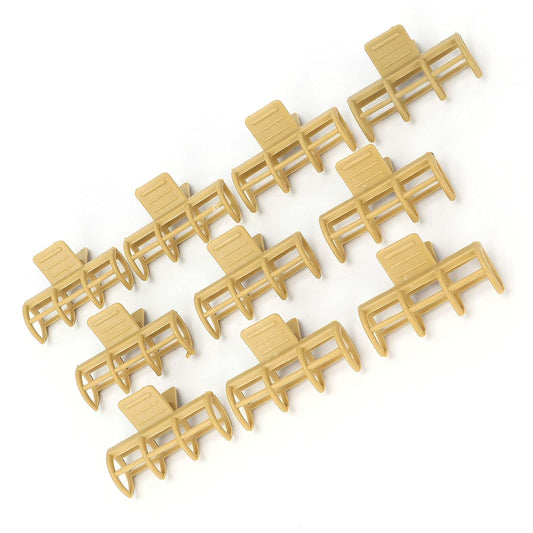 10pcs Hot Roller Clips Hair Curler Claw Clips Hairdressing Hair Perm Clip Hair Accessory for Salon